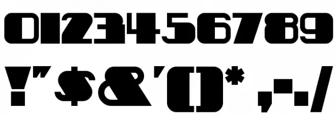 IndochineNF Font Alte caractere
