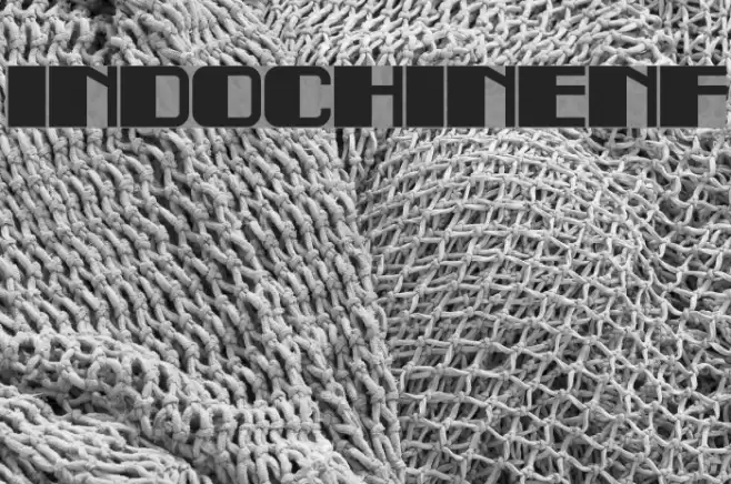 IndochineNF Font examples