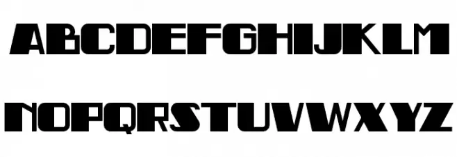 IndochineNF Font Litere mici