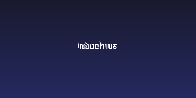 Indochine Social Header