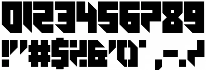 Indocorno Regular Font OTHER CHARS