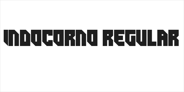 Indocorno Regular Logo
