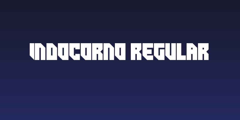 Indocorno Regular Social Header