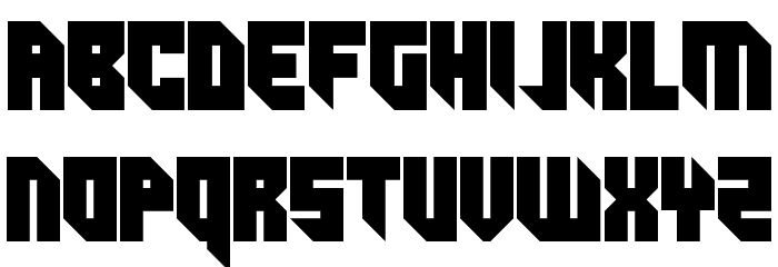 Indocorno Regular Font LOWERCASE