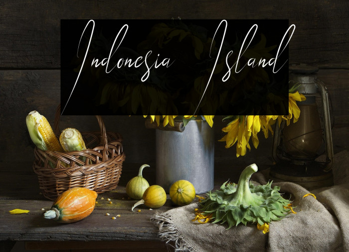 Indonesia Island Example 1