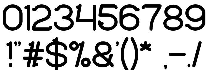 Indonesia Tanah Air Beta Font OTHER CHARS