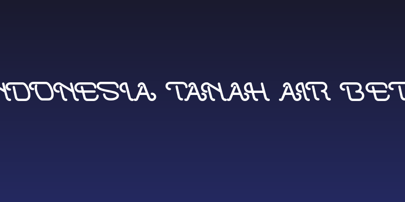 Indonesia Tanah Air Beta Social Header