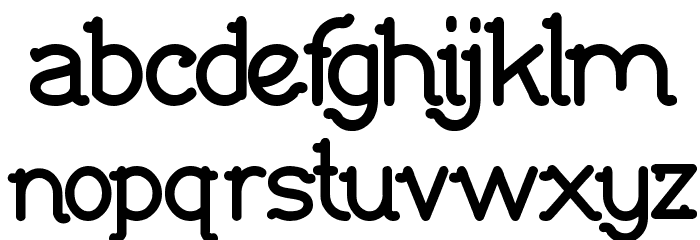 Indonesia Tanah Air Beta Font LOWERCASE