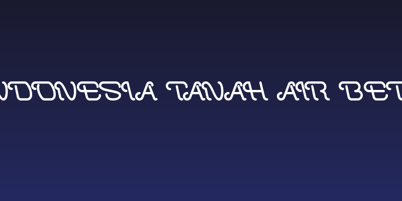 Indonesia Tanah Air Beta Social Header