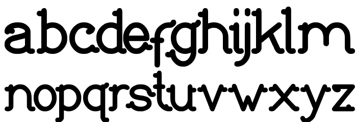 Indonesia Tanah Air Beta Font LOWERCASE