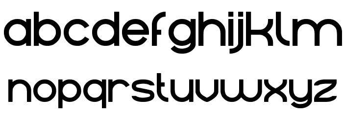 Indonesia Font LOWERCASE
