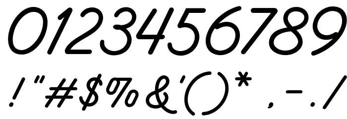 IndonesiaScript Font OTHER CHARS