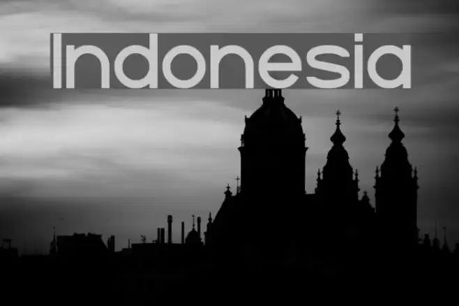 Indonesia Font examples