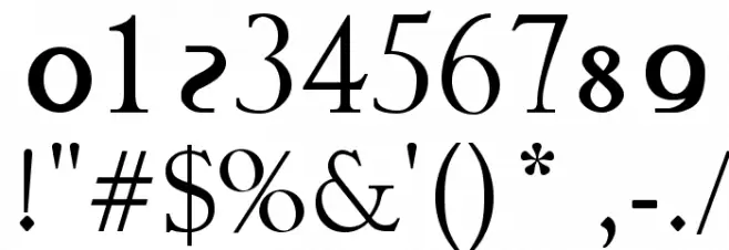 Indonesiana Version Alpha Font OTHER CHARS