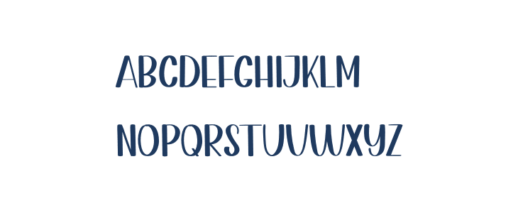 Indoor School Lowercase