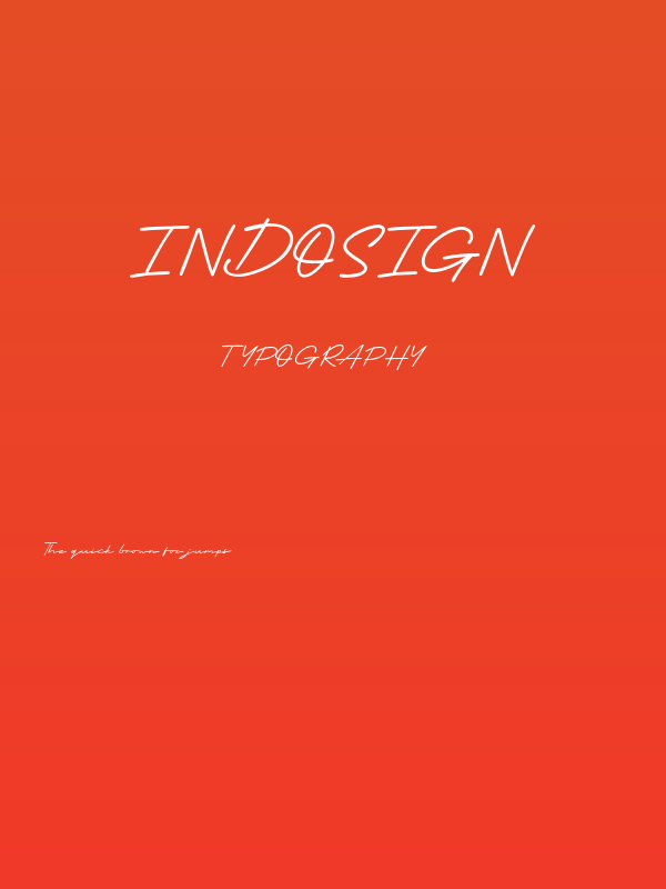 Indosign Poster