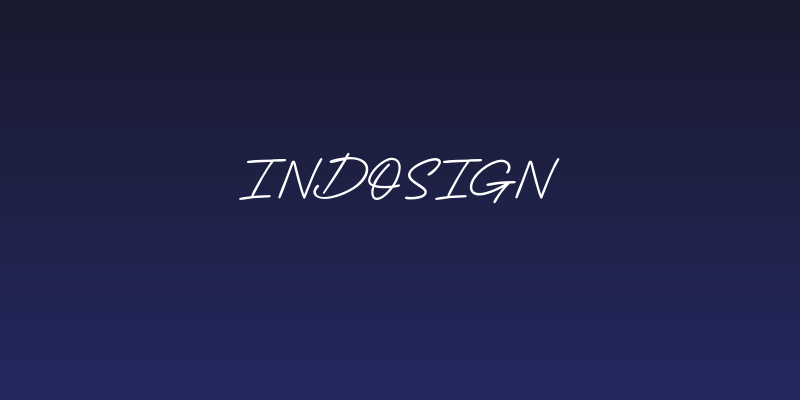 Indosign Social Header