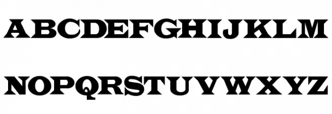 Indubitably 字体 大写
