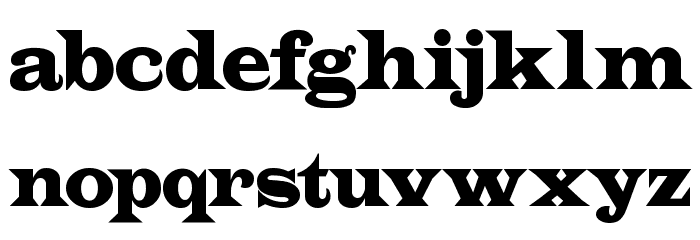 Indubitably Font LOWERCASE