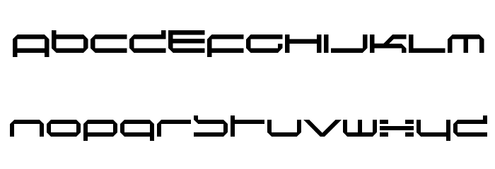Induction Font LOWERCASE