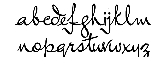 Inductive Resonance Font LOWERCASE