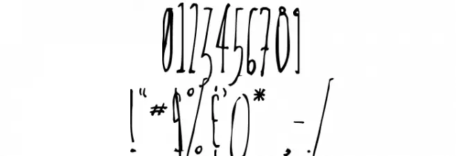 Industria Font OTHER CHARS