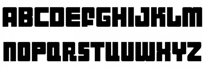 Industrial Decapitalist Schriftart Groß
