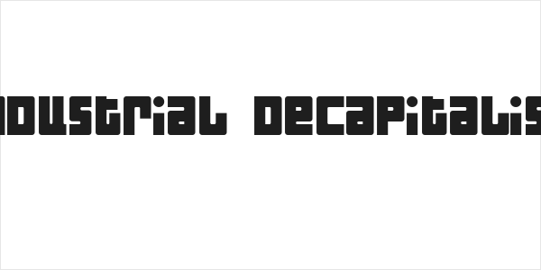 Industrial Decapitalist Logo