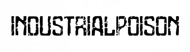 Industrial Poison  Fuentes Gratis Descargar