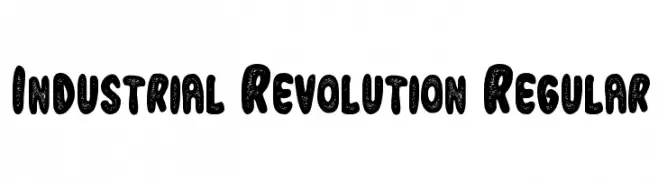 Industrial Revolution Regular  baixar fontes gratis