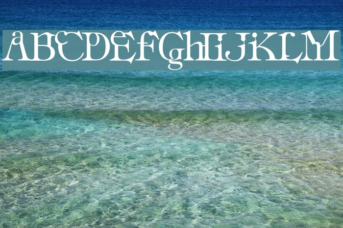 Industrial Schizophrenic Font examples