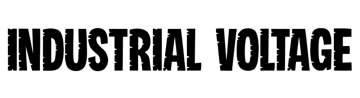 Industrial Voltage  Free Fonts Download