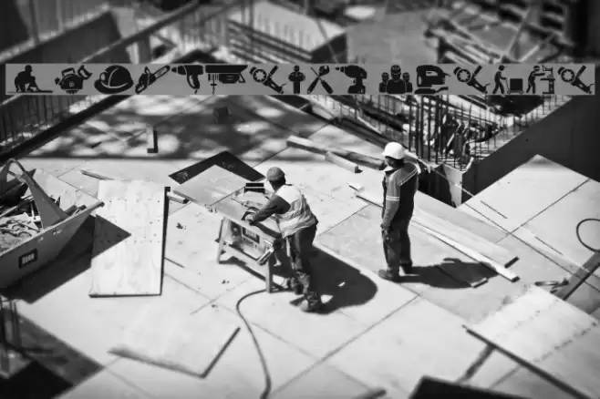 Industrial Worker Font examples