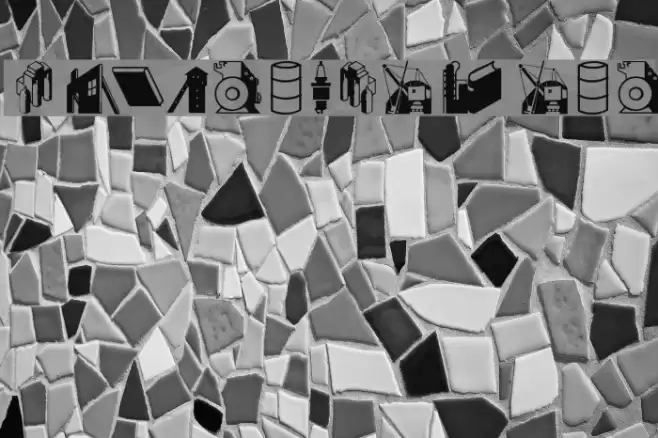 IndustrialBats Font examples