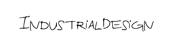 IndustrialDesign  Frei Schriftart Herunterladen