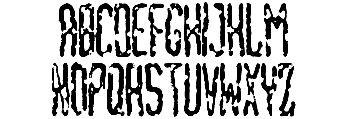 Industriegebiet Font LOWERCASE