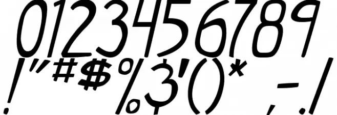 Indy Pimp Italic Fuentes OTROS CHARS