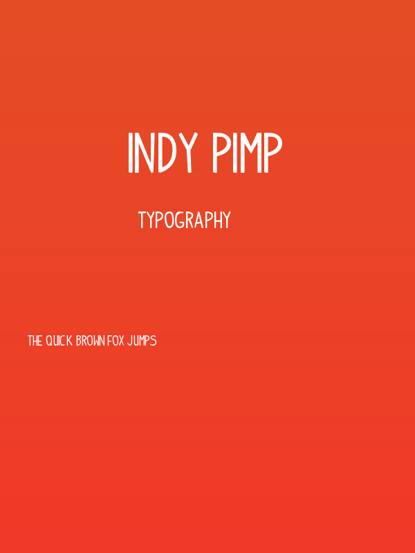 Indy Pimp Poster