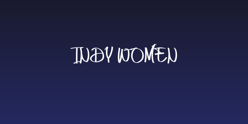 Indy Women Social Header