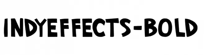 IndyEffects-Bold  नि: शुल्क फ़ॉन्ट्स डाउनलोड