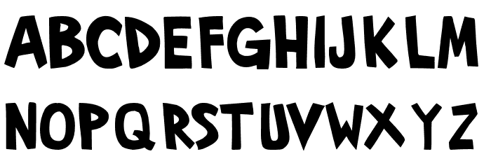 IndyEffects-Bold Font LOWERCASE
