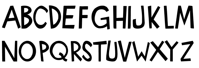 IndyEffects Font LOWERCASE