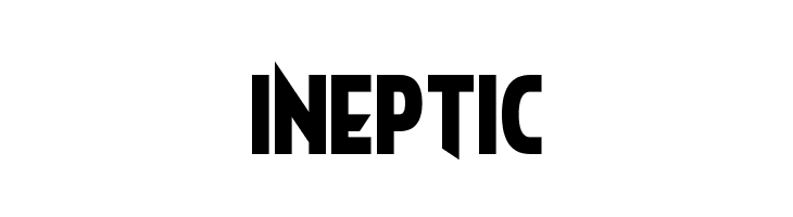 Ineptic  नि: शुल्क फ़ॉन्ट्स डाउनलोड