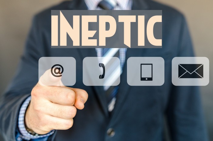 Ineptic Font examples