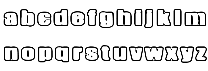 Inertia Creeps Font LOWERCASE