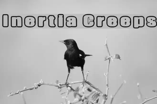 Inertia Creeps フォント examples