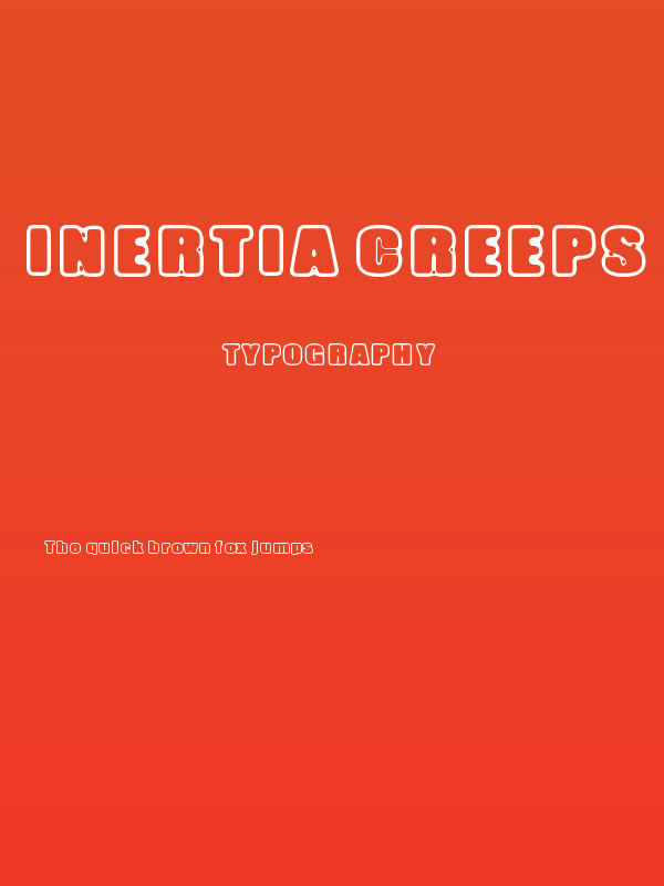 Inertia Creeps Poster