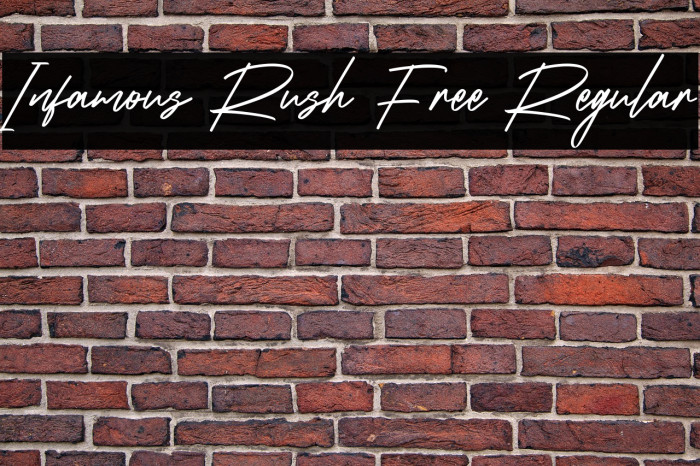 Infamous Rush Free Regular Example 1