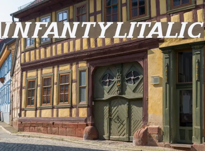 InfantylItalic Example 2