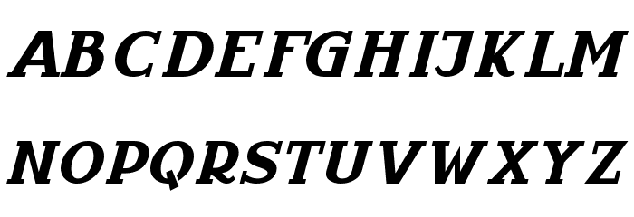 InfantylItalic Font LOWERCASE